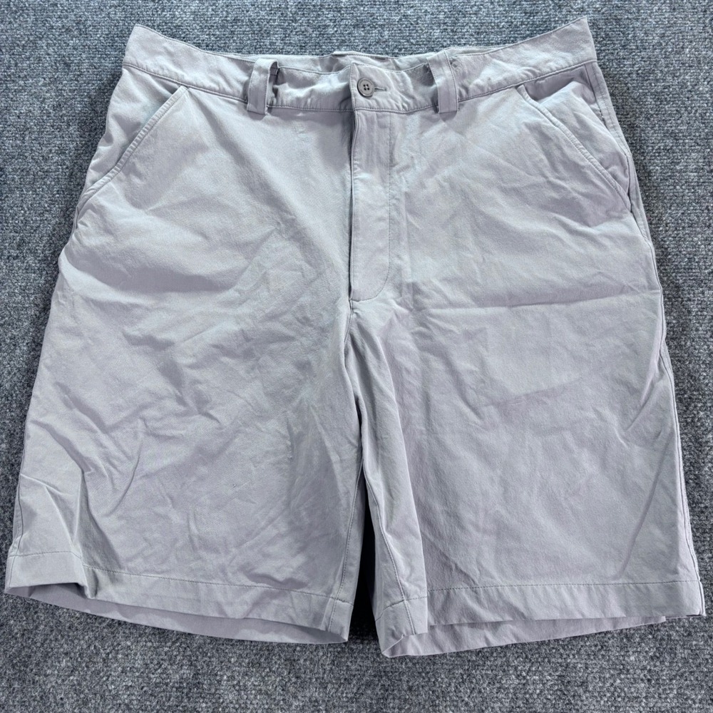 Under Armour Golf Shorts Mens 36 Gray Performance Stretch Lightweight Activewear